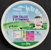 Quesitos con calcio y vitaminas