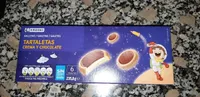 Tartaletas de crema y chocolate