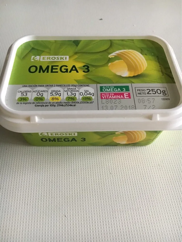 Margarina omega 3