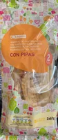 Barritas de pan crujiente con pipas