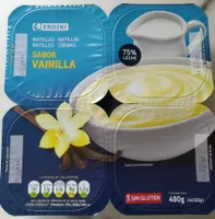 Natillas sabor vainilla