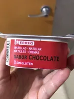 Natillas sabor chocolate