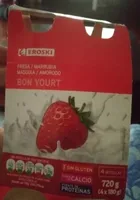 Yogur bebible fresa