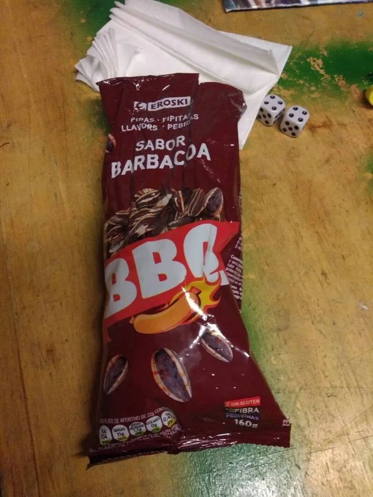 Pipas sabor barbacoa