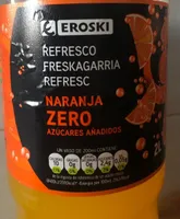 Refresco naranja zero