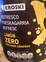Refresco sabor limón zero