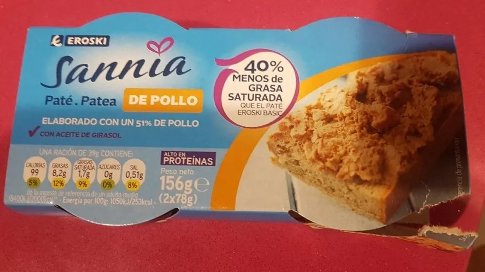 Paté de pollo