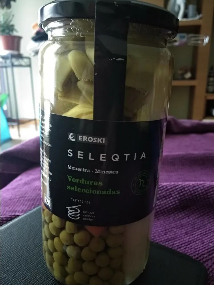 Menestra de verduras seleccionadas