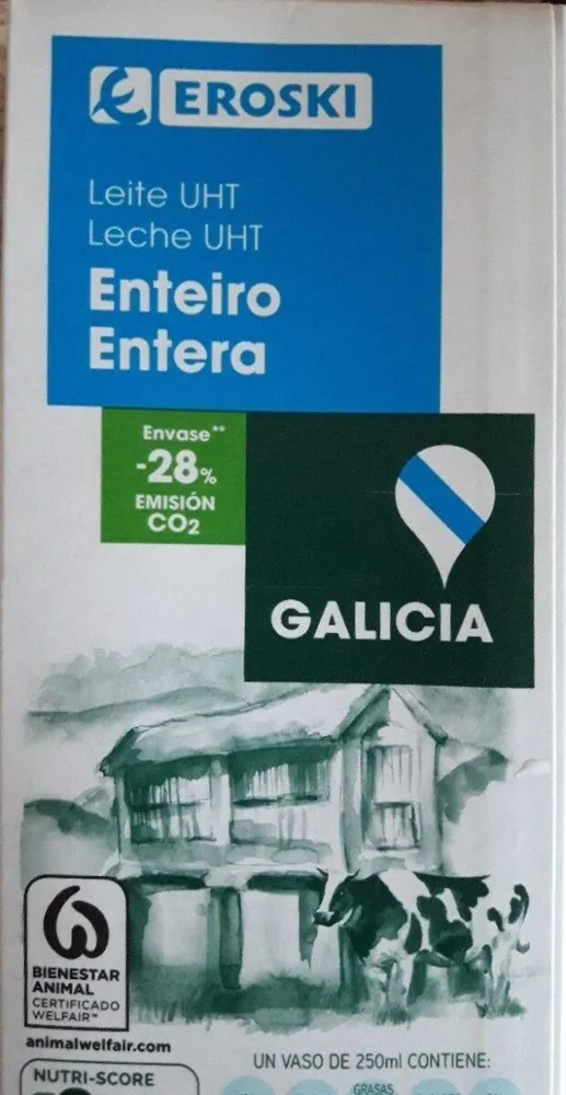 Leche UHT entera