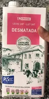 Leche desnatada