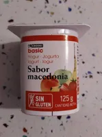 Yogur sabor macedonia