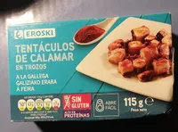 Tentáculos de calamar