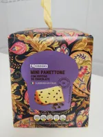 Mini panettone con pepitas de chocolate