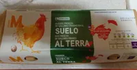 Huevos frescos de gallinas criadas en el suelo