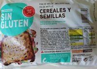 Pan de molde cereales y semillas sin gluten