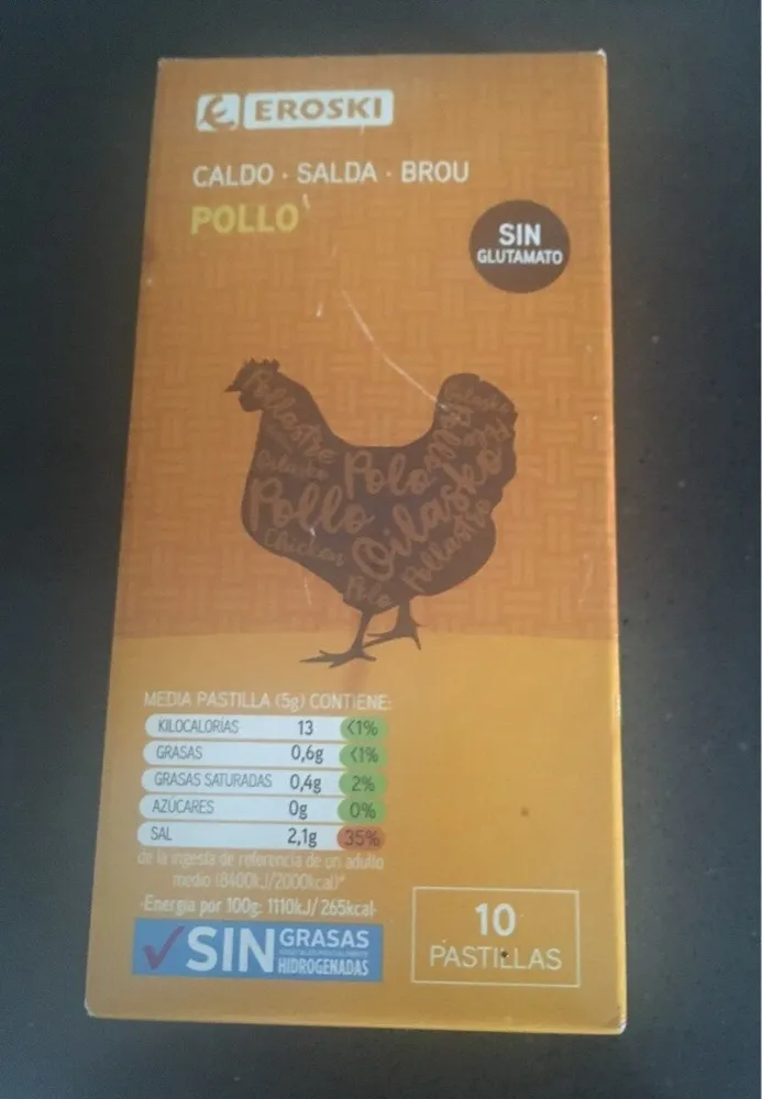 Caldo de pollo