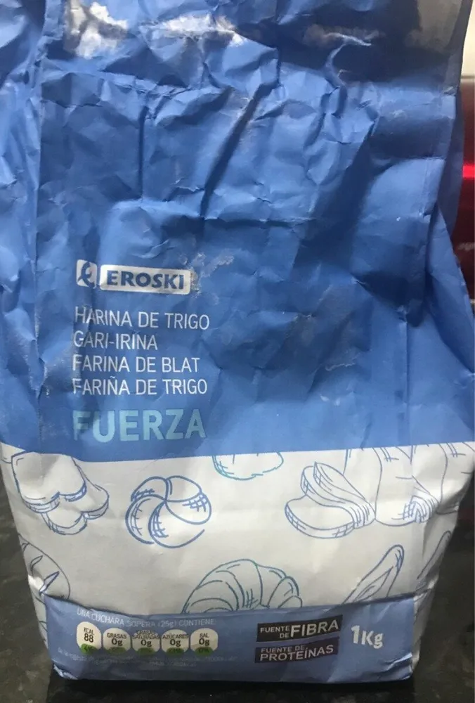 Harina de trigo fuerza