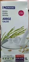 Leche de arroz con calcio