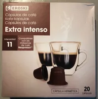 Capsulas de cafe extra intenso