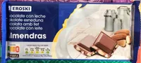 Chocolate con leche almendras