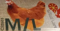 Huevos frescos de gallinas criadas en el suelo