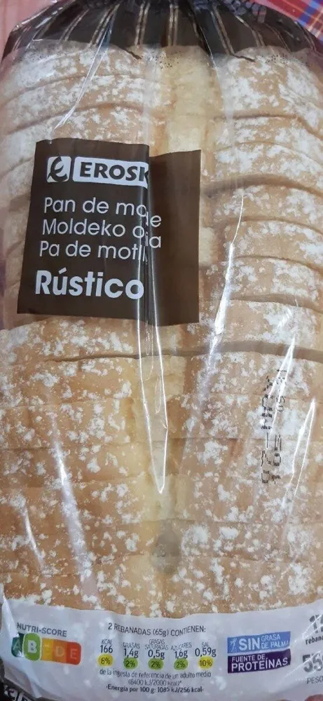 Pan de molde Rùstico