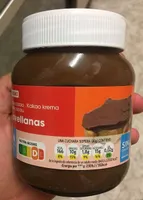 Crema de cacao y avellanas