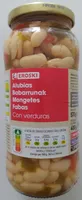 Alubias. Con verduras