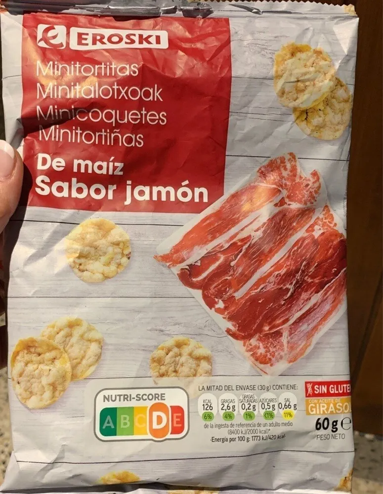 Minitortitas de maiz