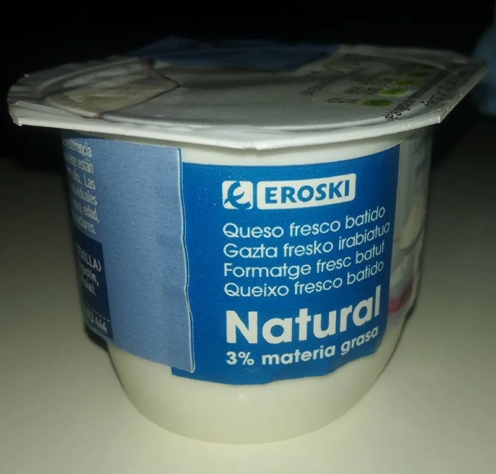 Queso fresco batido