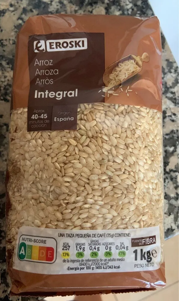 Arroz integral