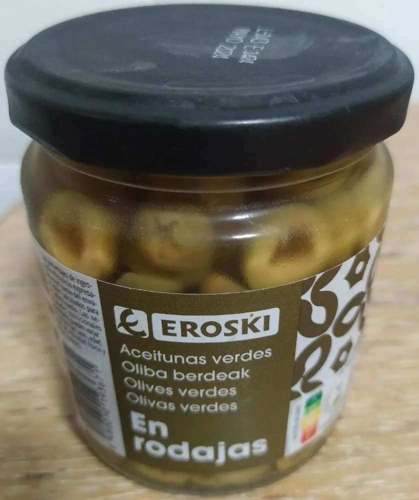 Aceitunas Verdes En Rodajas