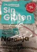 Bizcochitos naranja sin gluten