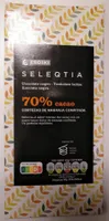 Seleqtia, chocolate negro 70% con cortezas de naranja confitada