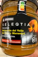 Mermelada de melocotón del valle del Ebro y maracuyá