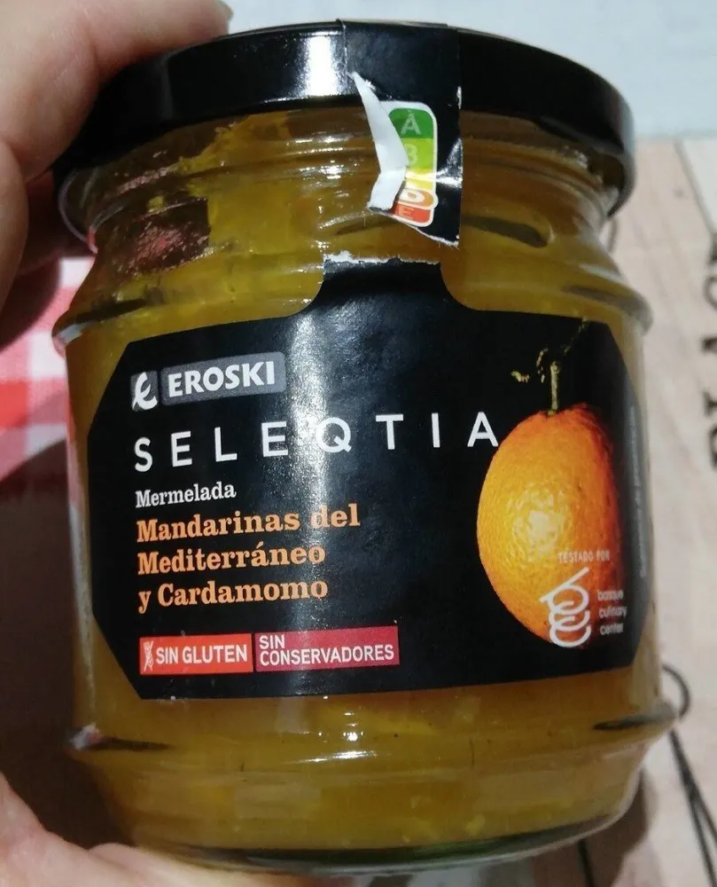 Mermelada mandarinas del mediterraneo y cardamomo