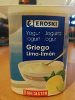 Yogur griego lima limón