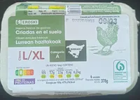 Huevos frescos de gallinas L/XL