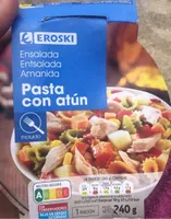 Ensalada de pasta con atun