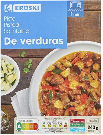Pisto de verduras