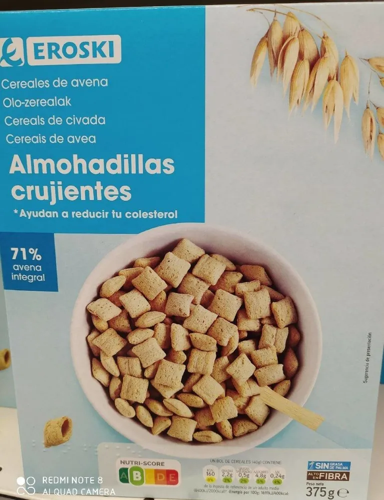 Almohadillas crujientes