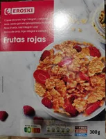 Copos integrales de Frutas rojos