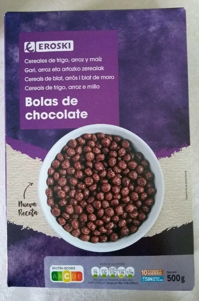 Bolas de chocolate