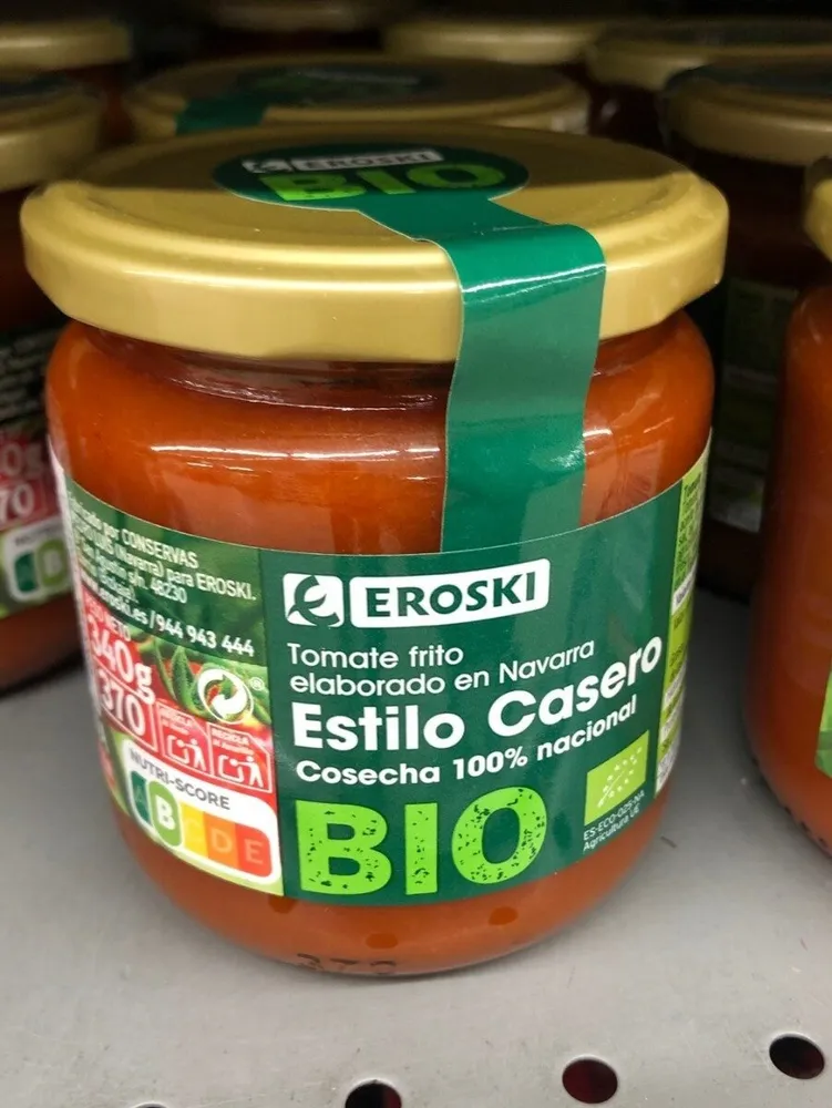 Tomate frito estilo casero BIO