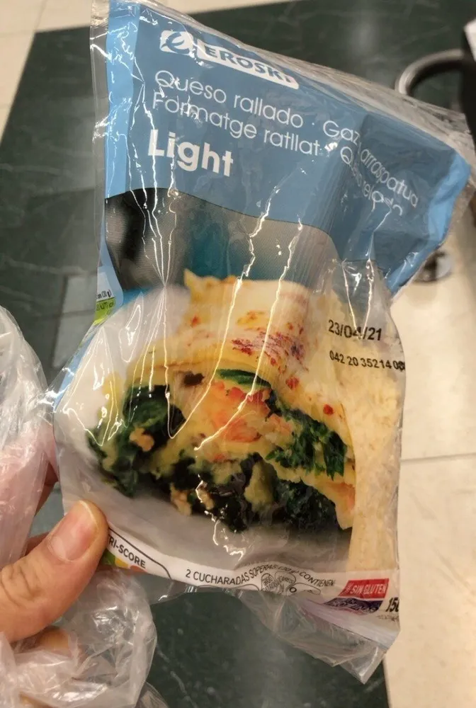 Queso rallado light
