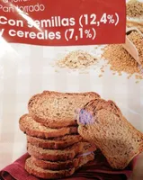 Pan tostado con semillas y cereales