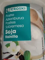 Postre de soja vainilla