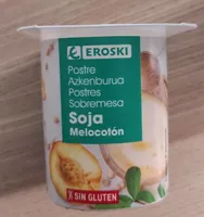Postre Soja Melocotón