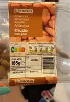 Almendra cruda