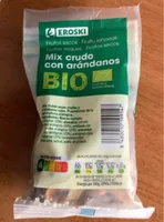 Mix crudo con arándanos